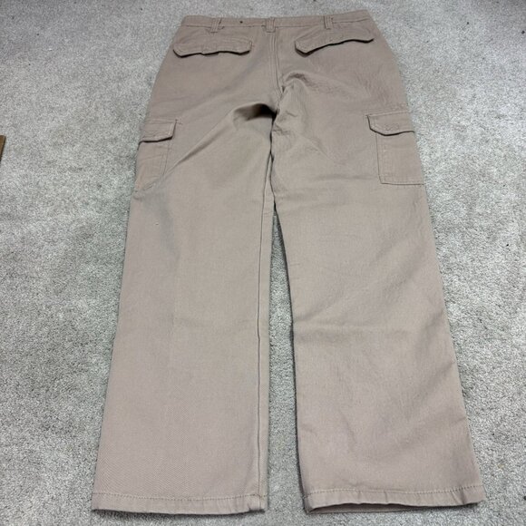 Stanley Pants Men’s Beige Pockets Straight Leg Size 32x32 - Picture 10 of 12